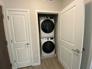 Full-sized washer and dryer in every home